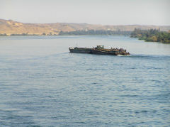 
Barges from Aswan to Kom Ombo, June 2010